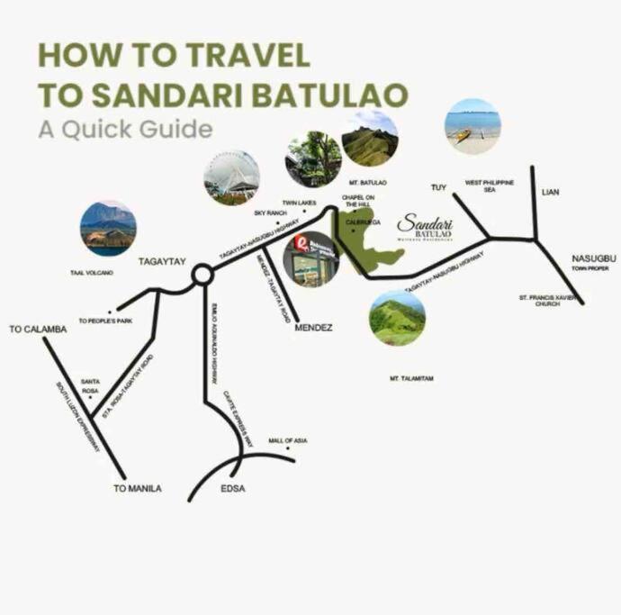 Overlooking Staycation At Sandari Batulao Tagaytay City Exterior foto